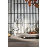 Cia Motionsense Wave Touchless Single Handle Bathroom Sink Faucet in Chrome