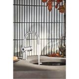 Cia Motionsense Wave Touchless Single Handle Bathroom Sink Faucet in Chrome