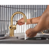 Cia Motionsense Wave Touchless Single Handle Bathroom Sink Faucet in Chrome