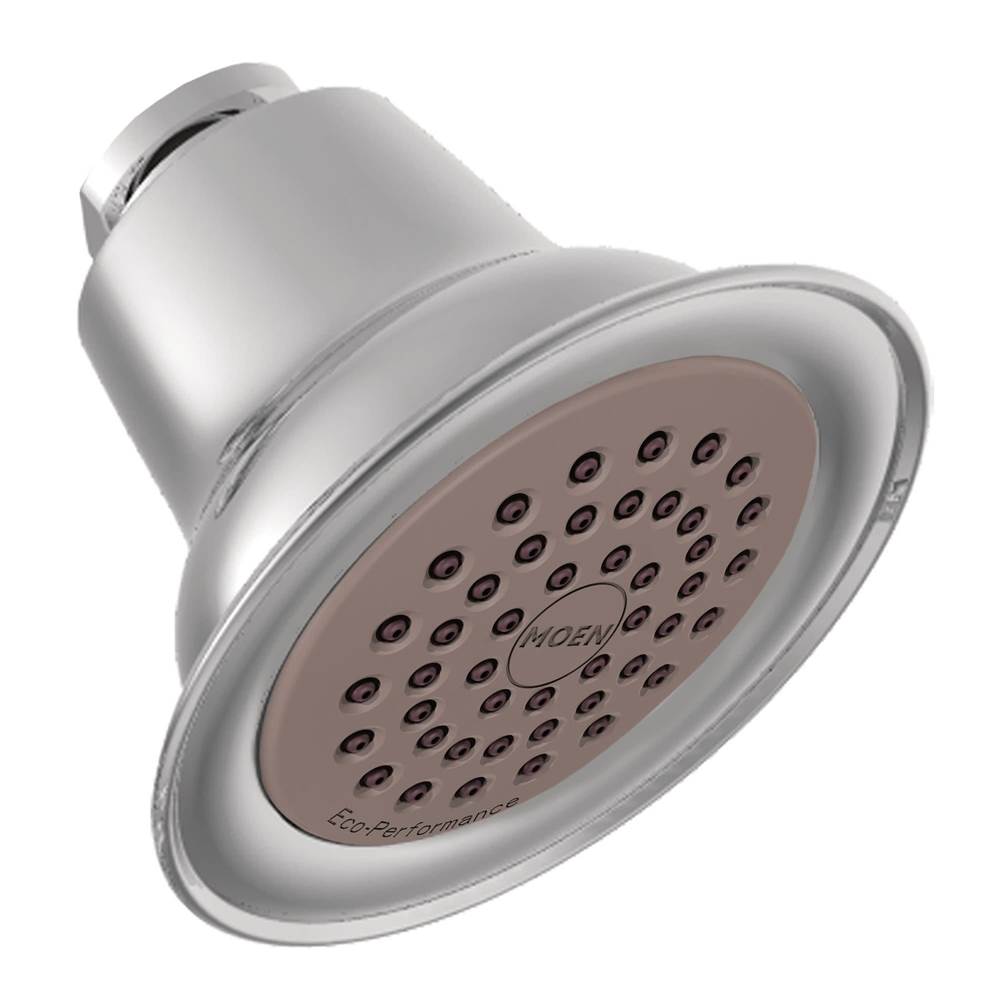 Showering Accessories-Premium One-Function Eco-Performance Showerhead, Chrome