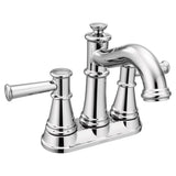 Belfield Two-Handle Centerset Bathroom Faucet, Chrome