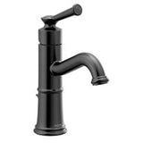 Moen - Matte black one-handle bathroom faucet - Matte Black