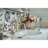 Belfield One-Handle Bathroom Sink Faucet with Drain Assembly and Optional Deckplate, Chrome