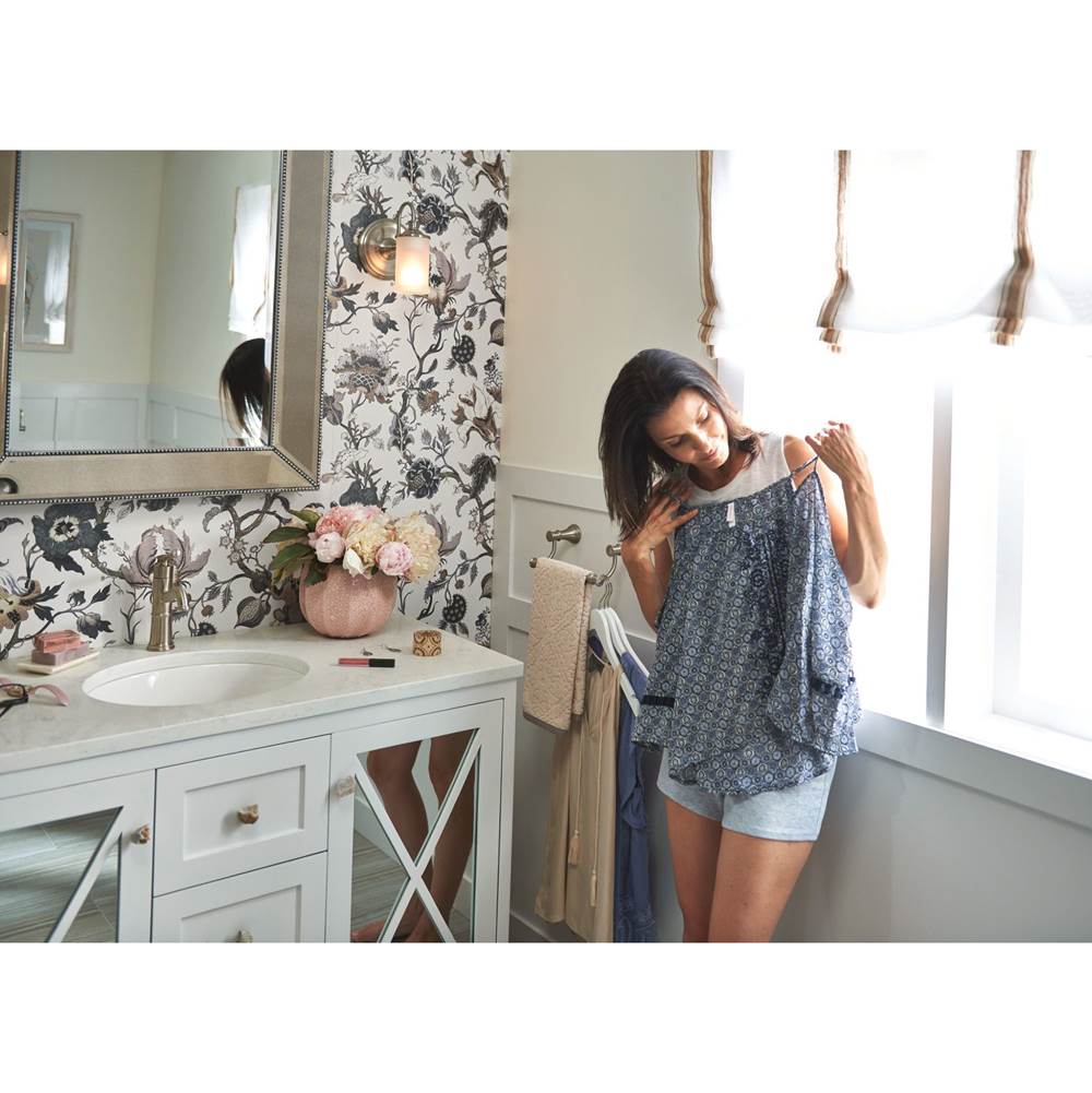 Brushed Nickel Hand Towel Bar