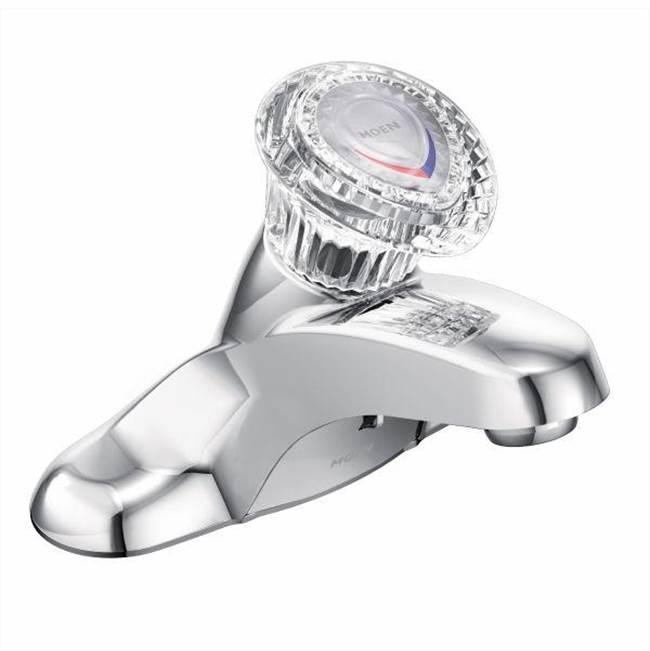 Moen - Chrome one-handle bathroom faucet - Chrome
