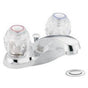 Moen - Chrome two-handle bathroom faucet - Chrome