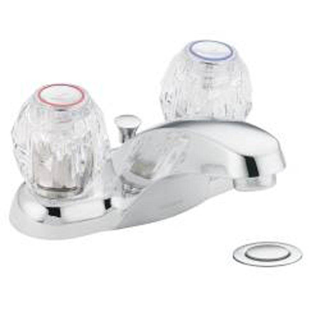Moen - Chrome two-handle bathroom faucet - Chrome