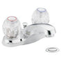 Moen - Chrome two-handle bathroom faucet - Chrome
