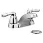 Moen - Chrome two-handle bathroom faucet - Chrome