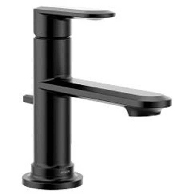 Moen - Matte black one-handle bathroom faucet - Matte Black