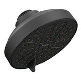 Moen - Matte black six-function 4.5'' diameter spray head eco-performance showerhead - Matte Black