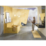 90-Degree 2-Handle Deck-Mount High-Arc Roman Tub Faucet Trim Kit in Brushed Nickel (Valve Sold Separately)