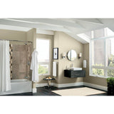 Genta LX One-Handle Single Hole Modern Bathroom Sink Faucet with Optional Deckplate, Chrome