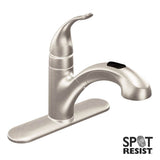 Integra One-Handle Pullout Kitchen or Laundry Faucet Featuring Power Clean, Spot Resist Stainless