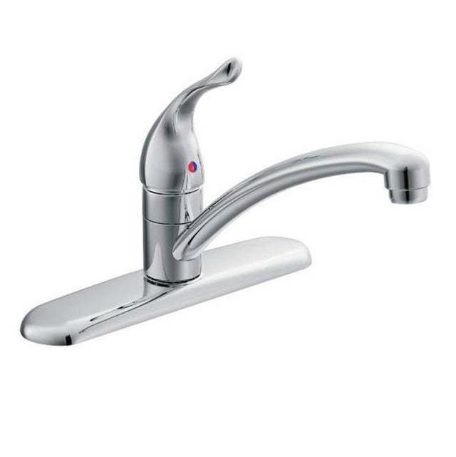 Moen - Chrome one-handle kitchen faucet - Chrome