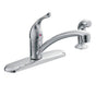 Moen - Chrome one-handle kitchen faucet - Chrome