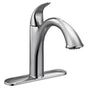 Moen - Chrome one-handle pullout kitchen faucet - Chrome