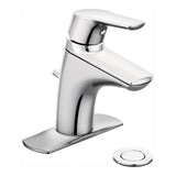 Brantford One-Handle Traditional Bathroom Sink Faucet with Available Vessel Sink Extension Kit, Chrome