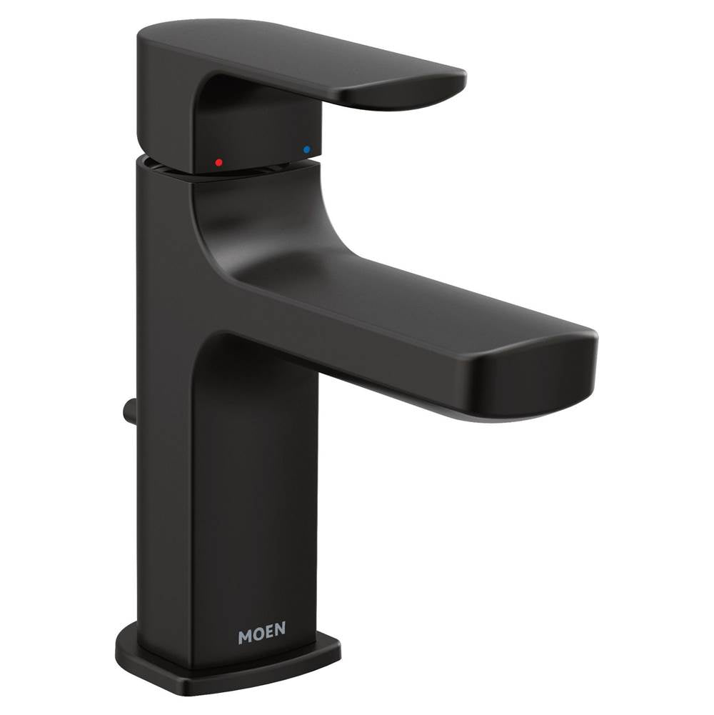 Rizon One-Handle Modern Bathroom Faucet with Drain Assembly, Chrome