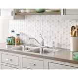 Chrome One-Handle Kitchen Faucet