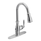 Moen Brantford Motionsense Wave Touchless One-Handle Pulldown Kitchen Faucet Featuring Reflex, Chrome ()