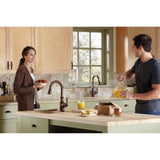 Brantford One-Handle High-Arc Pulldown Bar Faucet with Reflex and Power Clean, Oil Rubbed Bronze