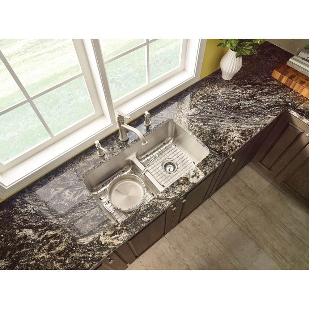 Belfield Traditional One Handle High Arc Kitchen Faucet with Side Spray and Optional Deckplate Included, Chrome