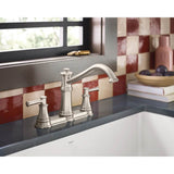 Belfield High-Arc 2-Handle Standard Kitchen Faucet in Matte Black