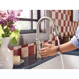 Belfield Touchless 1-Handle Pull-Down Sprayer Kitchen Faucet with MotionSense Wave and Power Clean in Spot Resist Stainless