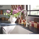 Belfield Single-Handle Pull-Down Sprayer Kitchen Faucet with Reflex and Power Boost in Spot Resist Stainless