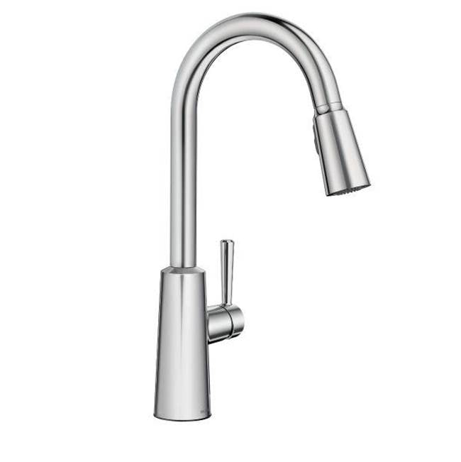 Moen - Chrome high arc pulldown kitchen faucet - Chrome
