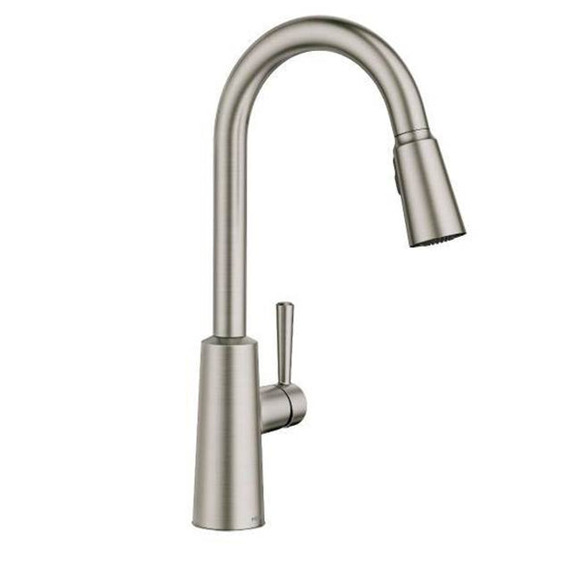 Moen - Spot resist stainless one-handle high arc pulldown kitchen faucet - Spot Resist Stainless