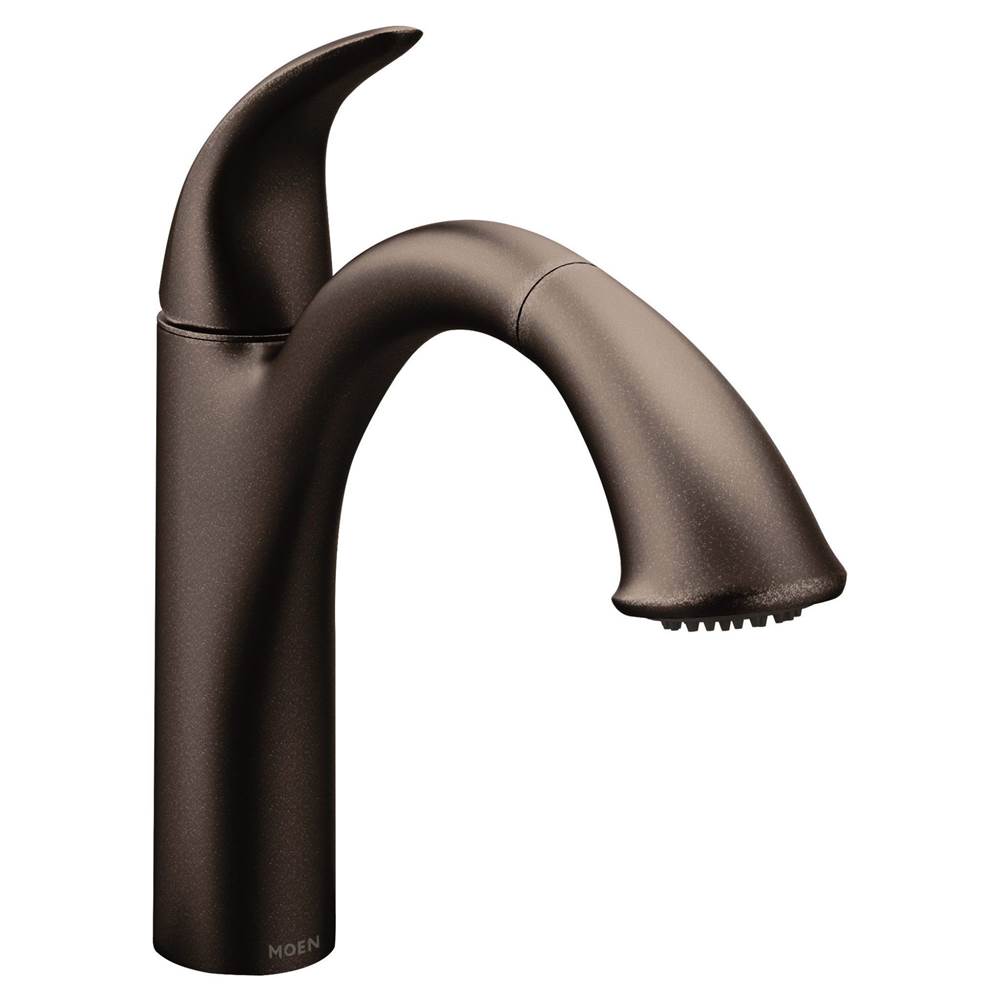 Camerist One-Handle Pullout Kitchen Faucet Featuring Power Clean and Reflex, Oil Rubbed Bronze