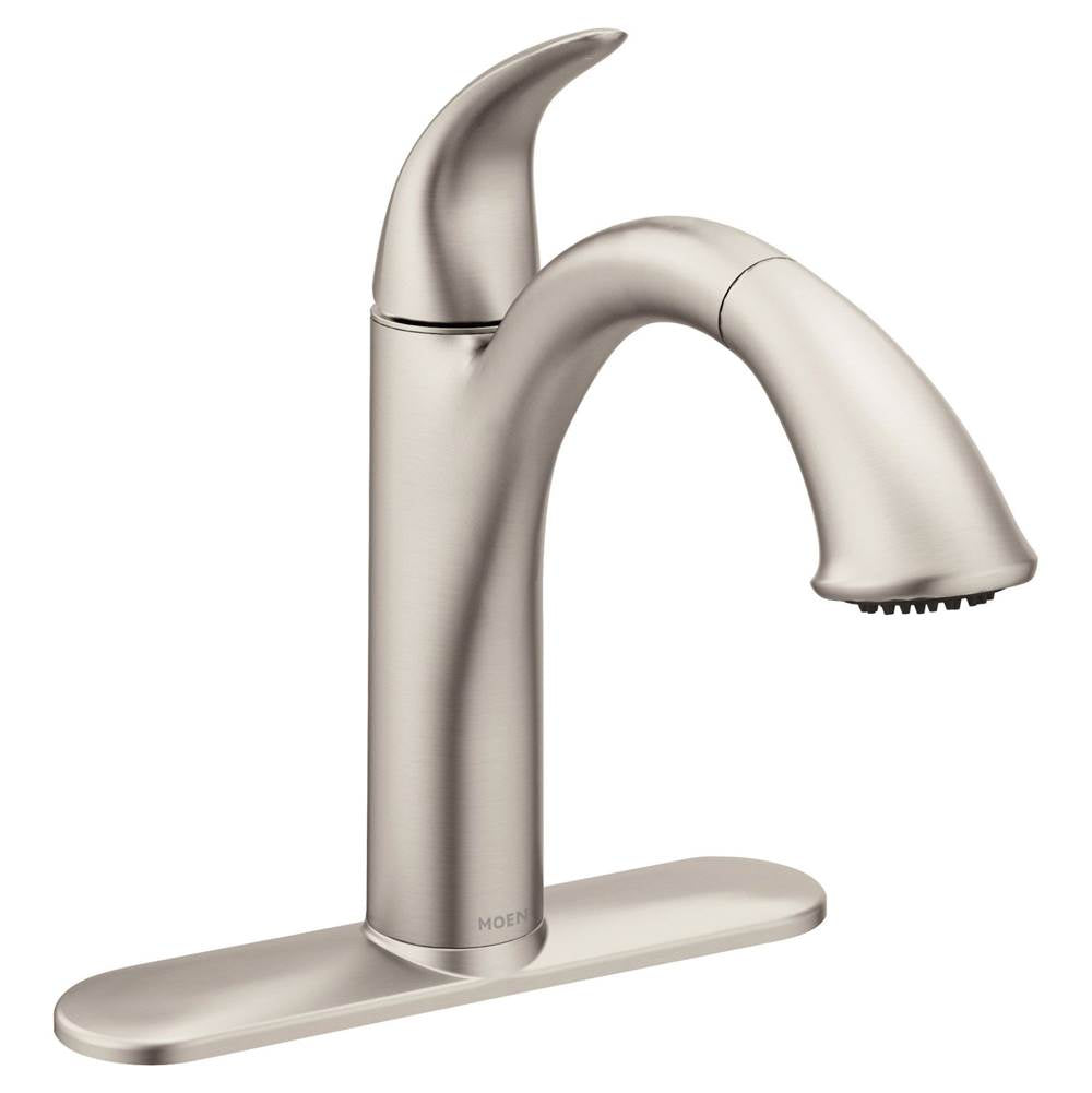 Camerist One-Handle Pullout Kitchen Faucet Featuring Power Clean and Reflex, Oil Rubbed Bronze