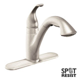 Camerist One-Handle Pullout Kitchen Faucet Featuring Power Clean and Reflex, Oil Rubbed Bronze