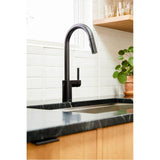 Align Motionsense Wave One-Sensor Touchless One-Handle High Arc Modern Pulldown Kitchen Faucet with Reflex, Brushed Gold