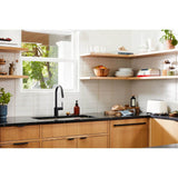 Align Motionsense Wave One-Sensor Touchless One-Handle High Arc Modern Pulldown Kitchen Faucet with Reflex, Brushed Gold
