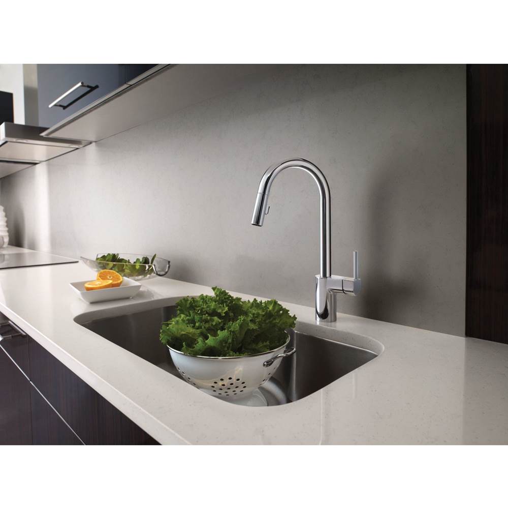 Align One-Handle Modern Kitchen Pulldown Faucet with Reflex and Power Clean Spray Technology, Chrome