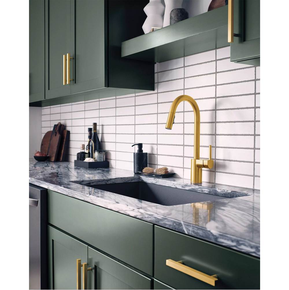 Align One-Handle Modern Kitchen Pulldown Faucet with Reflex and Power Clean Spray Technology, Chrome