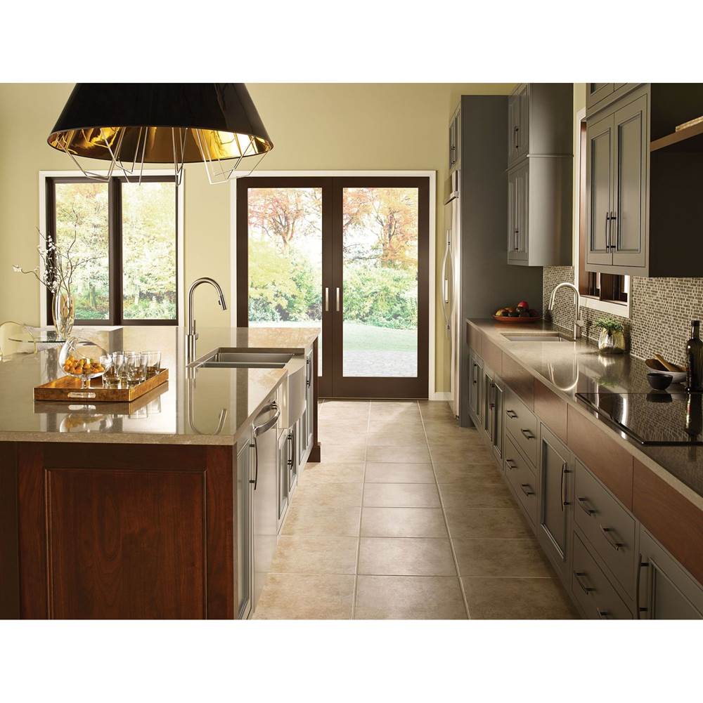 1800 Series Stainless Steel Apron Front Farmhouse 18 Gauge Double Bowl Sink, Stainless