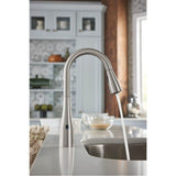 Arbor Motionsense Wave Sensor Touchless One-Handle Pulldown Kitchen Faucet Featuring Power Clean, Matte Black