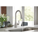 Arbor Motionsense Wave Sensor Touchless One-Handle Pulldown Kitchen Faucet Featuring Power Clean, Matte Black
