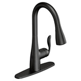 Arbor Motionsense Wave Sensor Touchless One-Handle Pulldown Kitchen Faucet Featuring Power Clean, Matte Black