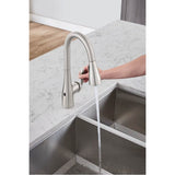 Arbor Motionsense Wave Sensor Touchless One-Handle Pulldown Kitchen Faucet Featuring Power Clean, Matte Black