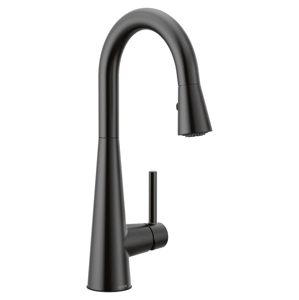 Sleek Single-Handle Pull-Down Sprayer Bar Faucet Featuring Reflex and Power Clean in Chrome