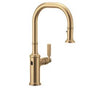 Moen - Bronzed Gold One-Handle Pulldown Kitchen Faucet - Bronzed Gold