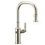Moen - Polished Nickel One-Handle Pulldown Kitchen Faucet - Polished Nickel