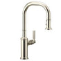 Moen - Polished Nickel One-Handle Pulldown Kitchen Faucet - Polished Nickel