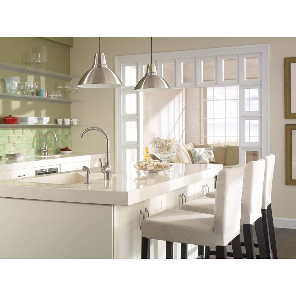 Arbor One-Handle High Arc Kitchen Faucet with Side Spray, Spot Resistant Stainless