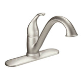 Camerist One-Handle Low Arc Kitchen Faucet, Chrome